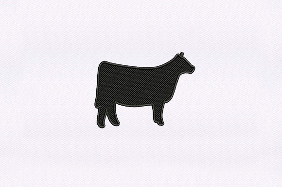 Heifer Silhouette: Embroidery Design Review