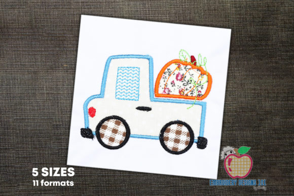Pumpkin Truck Applique: A Designer’s Review for Personalized Gifts