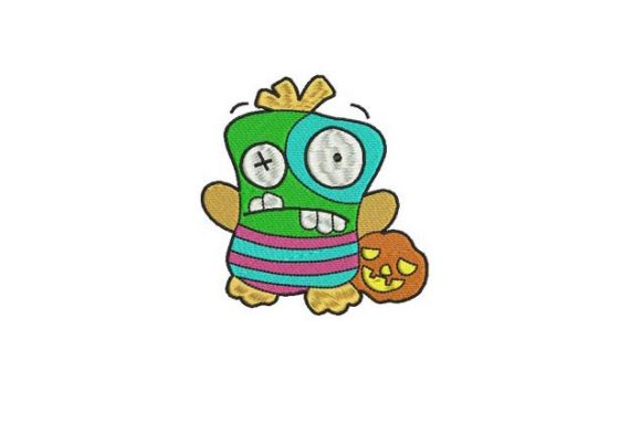 Puppet Trick or Treat Review for Seasonal Embroidery