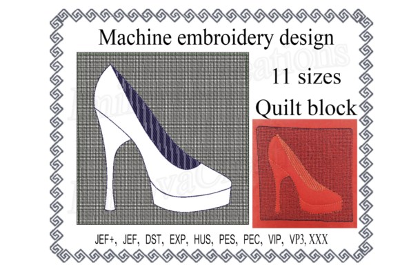 Quilt Block Shoe with Butterfly: Designer Review