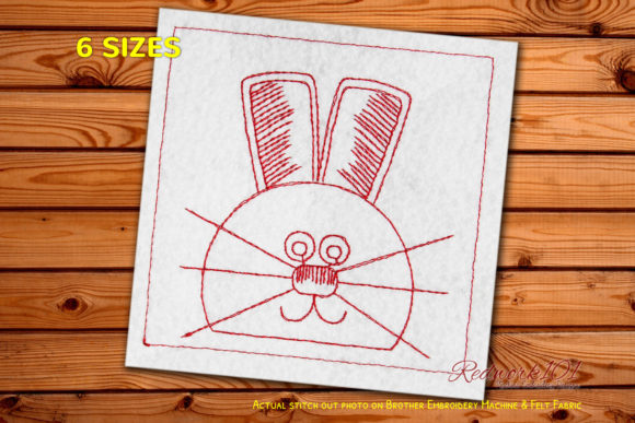 Rabbit Face Bluework: Seasonal Embroidery Review