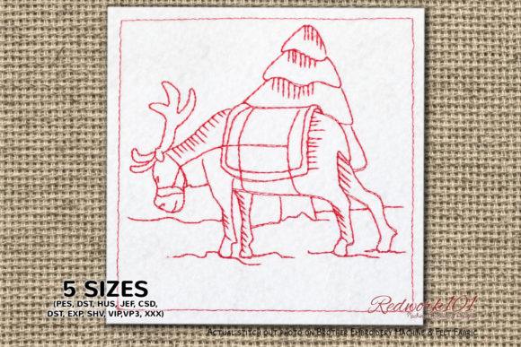 Santa's Reindeer Lineart Design: A Designer's Review