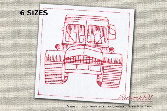 Snowcat Truck Embroidery Design Review for Craft Fair Sellers