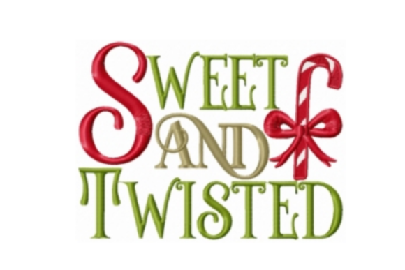 Sweet and Twisted: A Designer Review of This Holiday Embroidery File